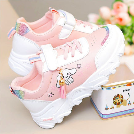 Hello Kitty Shoes New Sneakers Kawaii Running Shoes Children Outdoor Casual S85 - Lusy Store