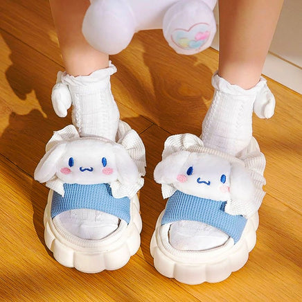 Hello Kitty Shoes Slippers For Women Kawaii Fashion Sandals Comfortable Breathable Shoes S80 - Lusy Store