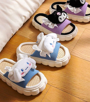 Hello Kitty Shoes Slippers For Women Kawaii Fashion Sandals Comfortable Breathable Shoes S80 - Lusy Store