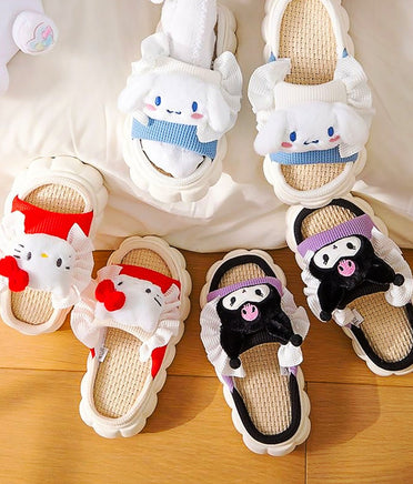 Hello Kitty Shoes Slippers For Women Kawaii Fashion Sandals Comfortable Breathable Shoes S80 - Lusy Store