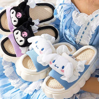 Hello Kitty Shoes Slippers For Women Kawaii Fashion Sandals Comfortable Breathable Shoes S80 - Lusy Store