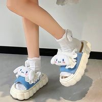 Hello Kitty Shoes Slippers For Women Kawaii Fashion Sandals Comfortable Breathable Shoes S80 - Lusy Store