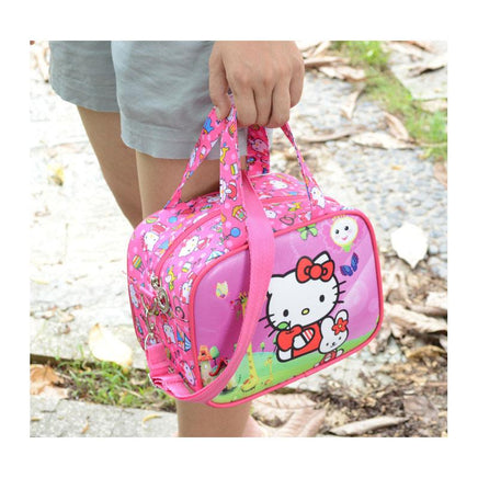 Hello Kitty Shoulder Messenger Bag Cat Handbag Waterproof Crossbody Bags for Kids