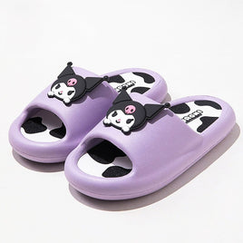 Hello Kitty Slippers Kuromi Flip Flops Home Outdoor Anti-sli Shoes Soft S78 - Lusy Store