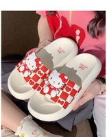 Hello Kitty Slippers Sanrios Kawaii Sandals Non Slip S69 - Lusy Store