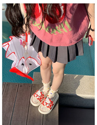 Hello Kitty Slippers Sanrios Kawaii Sandals Non Slip S69 - Lusy Store