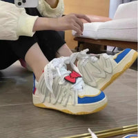 Hello Kitty Sneakers Cinnamoroll My Melody Kuromi High Street Vintage Couple Shoes Leisure Sports