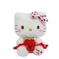 Hello Kitty Strawberry Plushies Stuff Doll Children Girl Throw Pillow Giant Stuffed Cuddly Gifts - Lusy Store LLC
