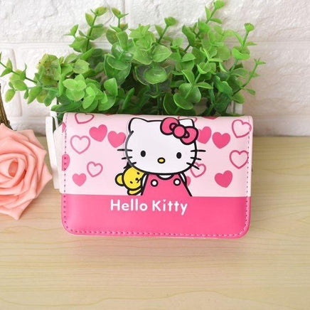 Hello Kitty wallet hellokitty Purse Women Leather Wallets B-14cm