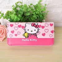 Hello Kitty wallet hellokitty Purse Women Leather Wallets B-18cm