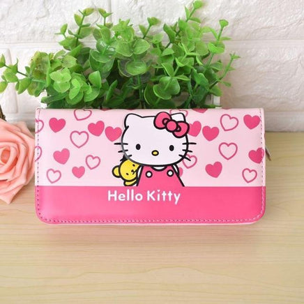 Hello Kitty wallet hellokitty Purse Women Leather Wallets B-18cm