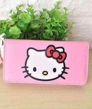 Hello Kitty wallet hellokitty Purse Women Leather Wallets - Lusy Store