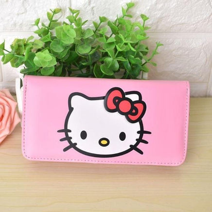 Hello Kitty wallet hellokitty Purse Women Leather Wallets A-18cm