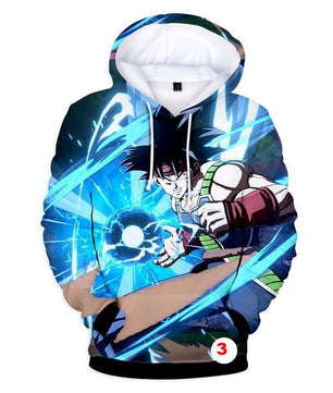 Hoodies Dragon Ball Z Pocket Hooded Sweatshirts Kid Goku 3D Hoodies Long Sleeve Outerwear - Lusy Store