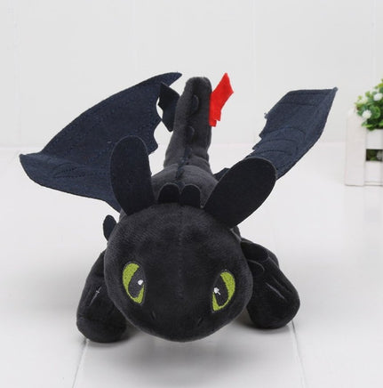 How to Train Your Dragon Plush Toothless Night Fury Black Dragon Stuffed - Lusy Store