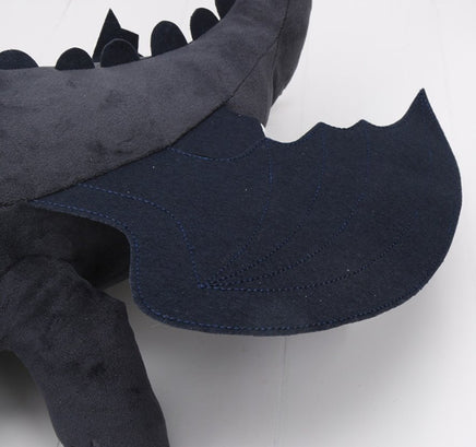 How to Train Your Dragon Plush Toothless Night Fury Black Dragon Stuffed - Lusy Store