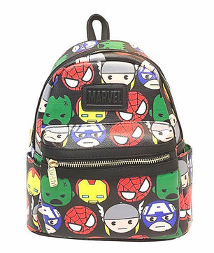 Infinity War Backpacks Marvel Avengers PU Leather Mini Backpacks for School B82 - Lusy Store