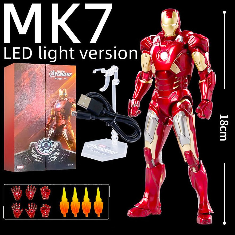 Iron Man Action ZD Original Tony Stark Model Action Figure T71 - Lusy Store