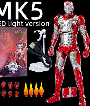 Iron Man Action ZD Original Tony Stark Model Action Figure T71 - Lusy Store