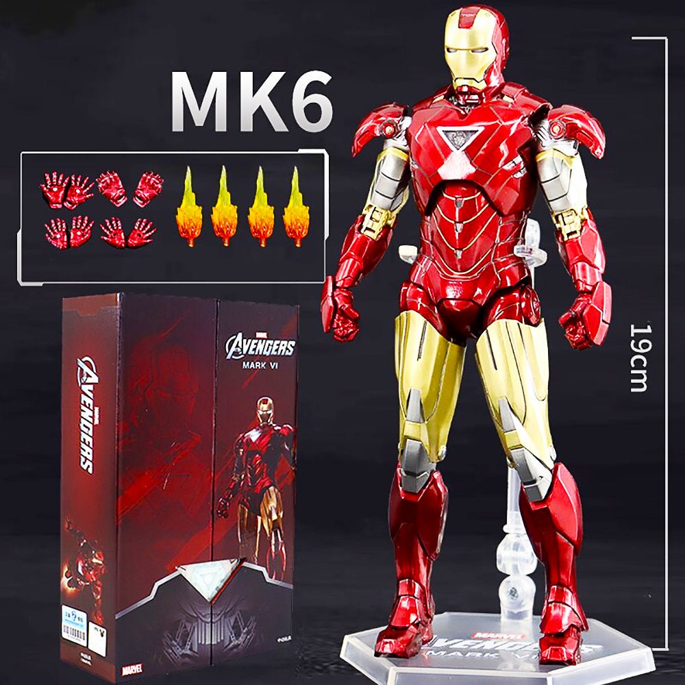 Iron Man Action ZD Original Tony Stark Model Action Figure T71 - Lusy Store