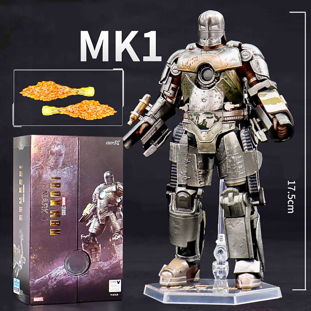 Iron Man Action ZD Original Tony Stark Model Action Figure T71 - Lusy Store