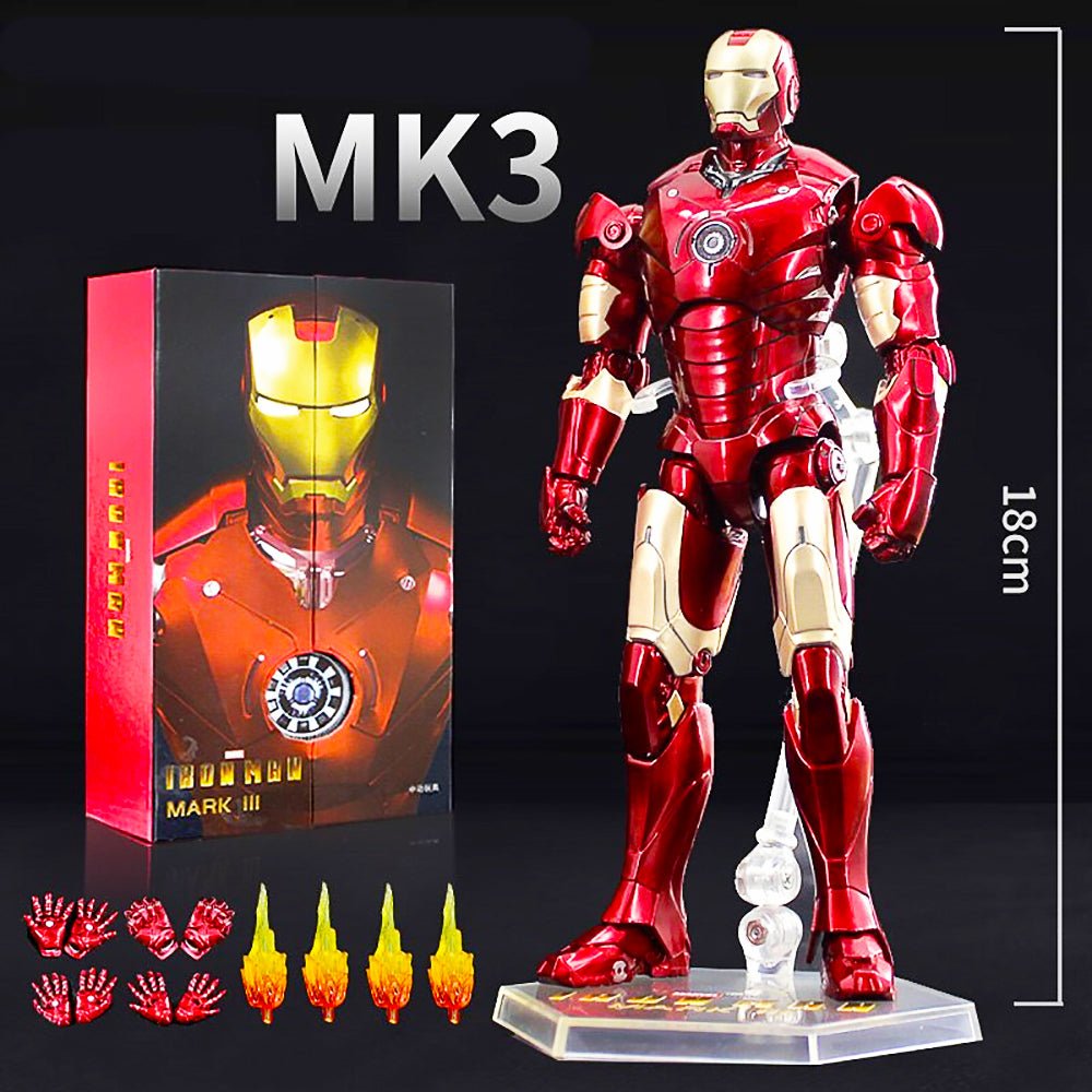Iron Man Action ZD Original Tony Stark Model Action Figure T71 - Lusy Store