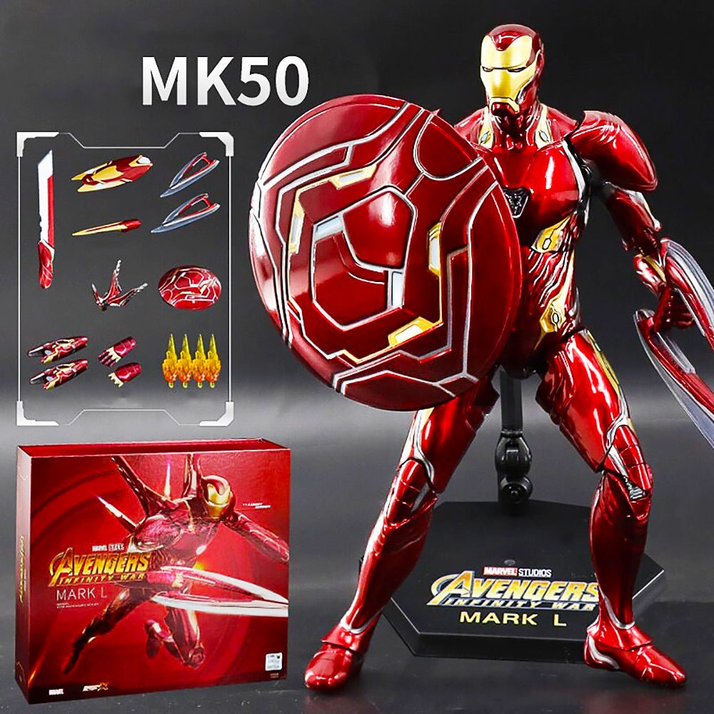 Iron Man Action ZD Original Tony Stark Model Action Figure T71 - Lusy Store