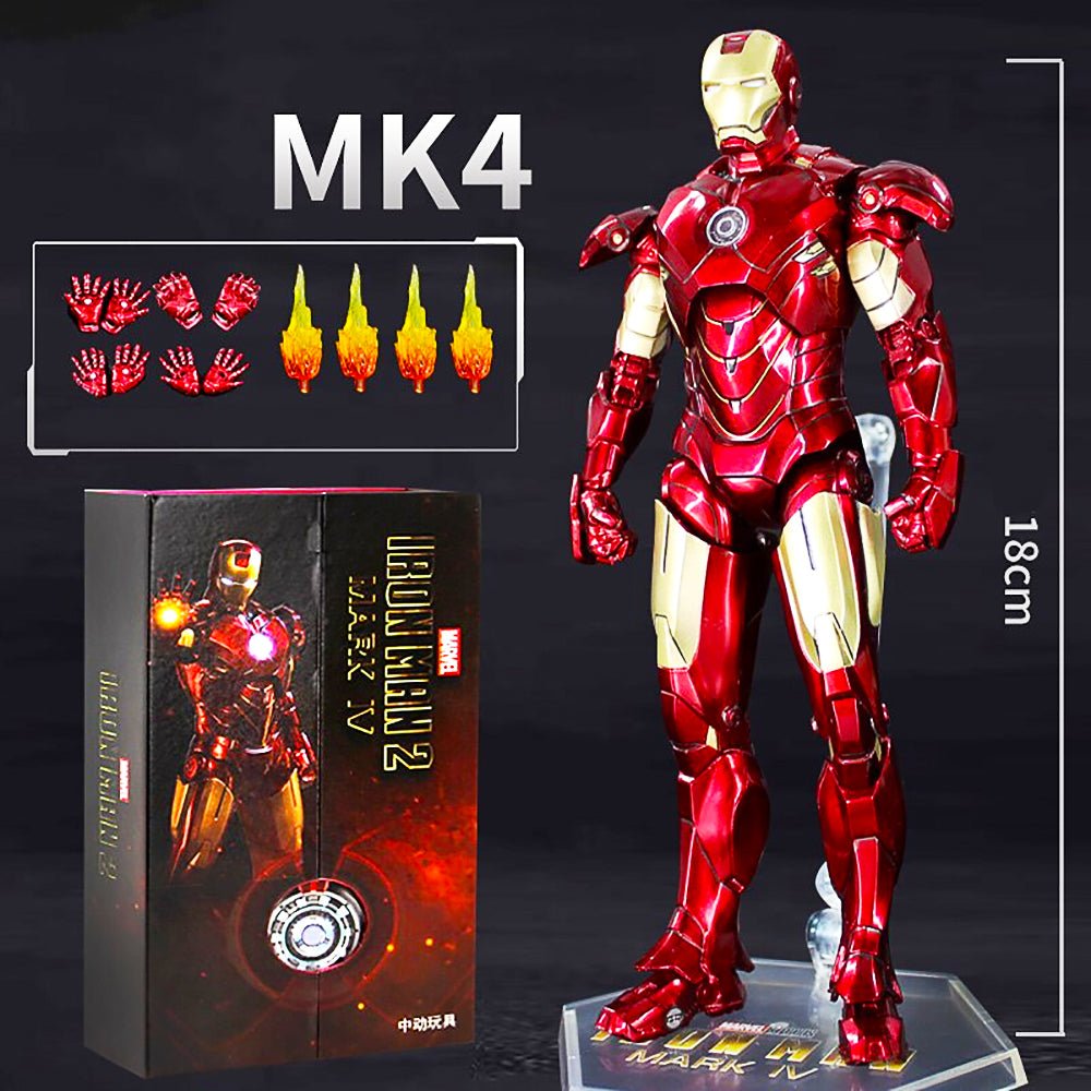 Iron Man Action ZD Original Tony Stark Model Action Figure T71 - Lusy Store