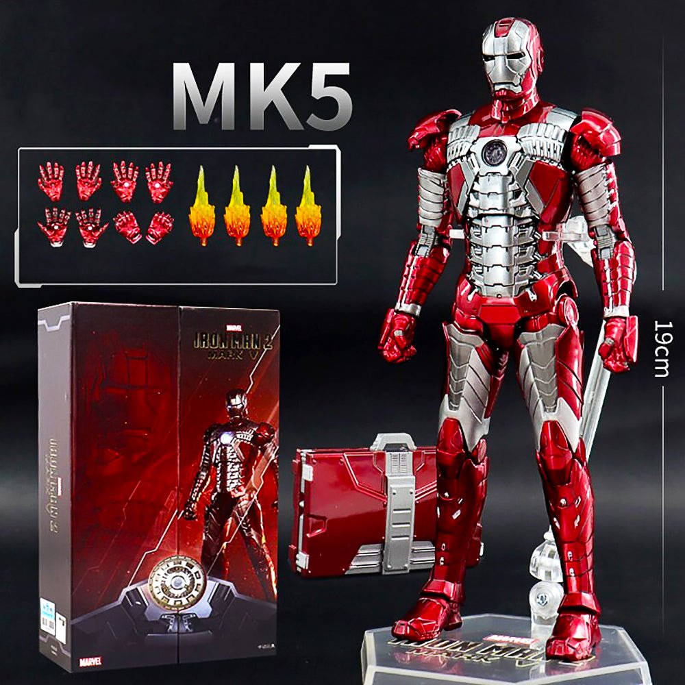 Iron Man Action ZD Original Tony Stark Model Action Figure T71 - Lusy Store