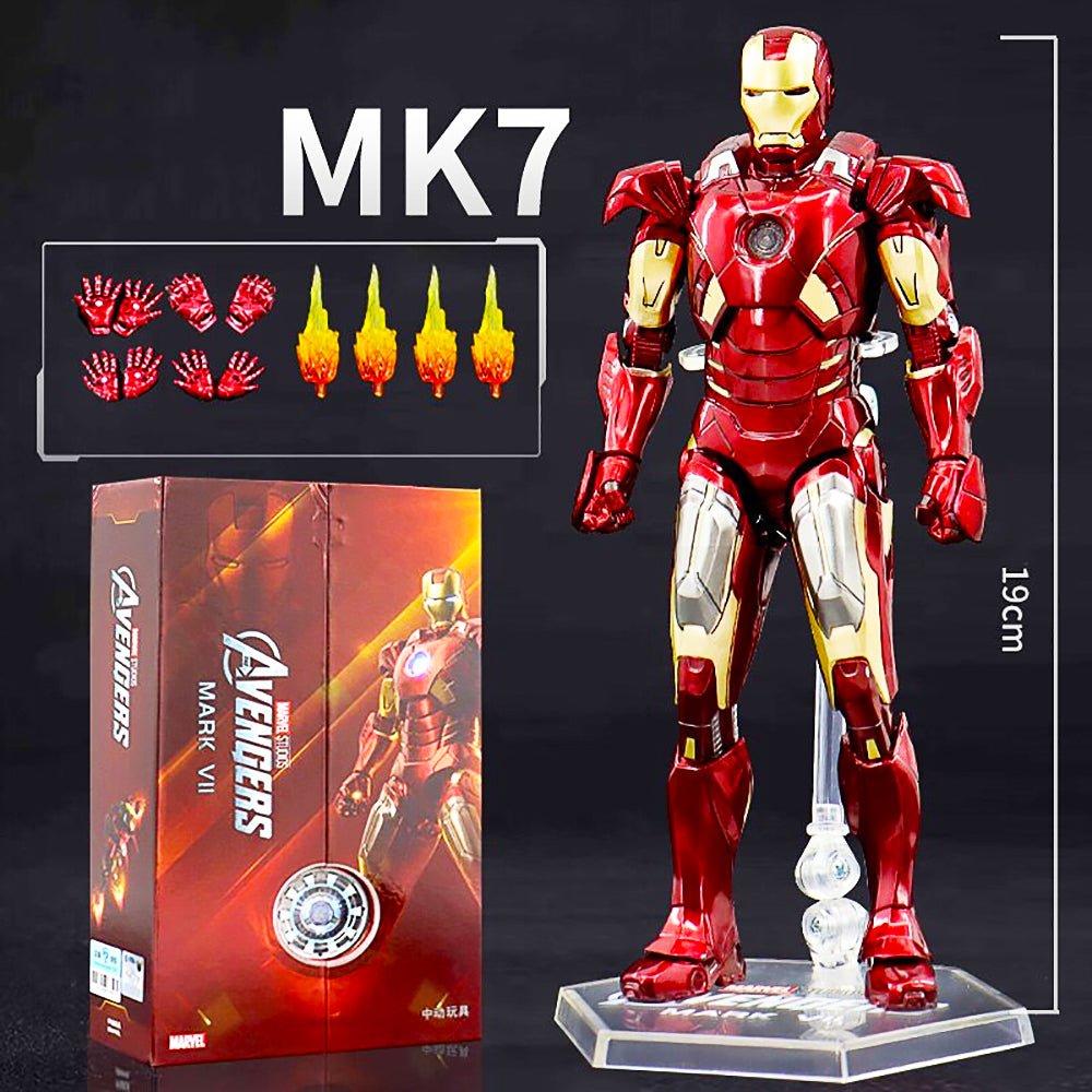 Iron Man Action ZD Original Tony Stark Model Action Figure T71 - Lusy Store