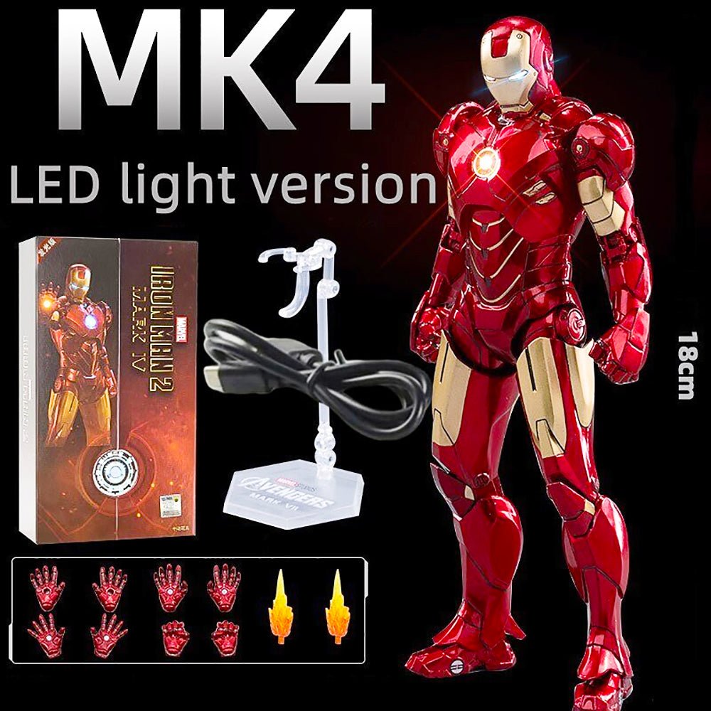 Iron Man Action ZD Original Tony Stark Model Action Figure T71 - Lusy Store