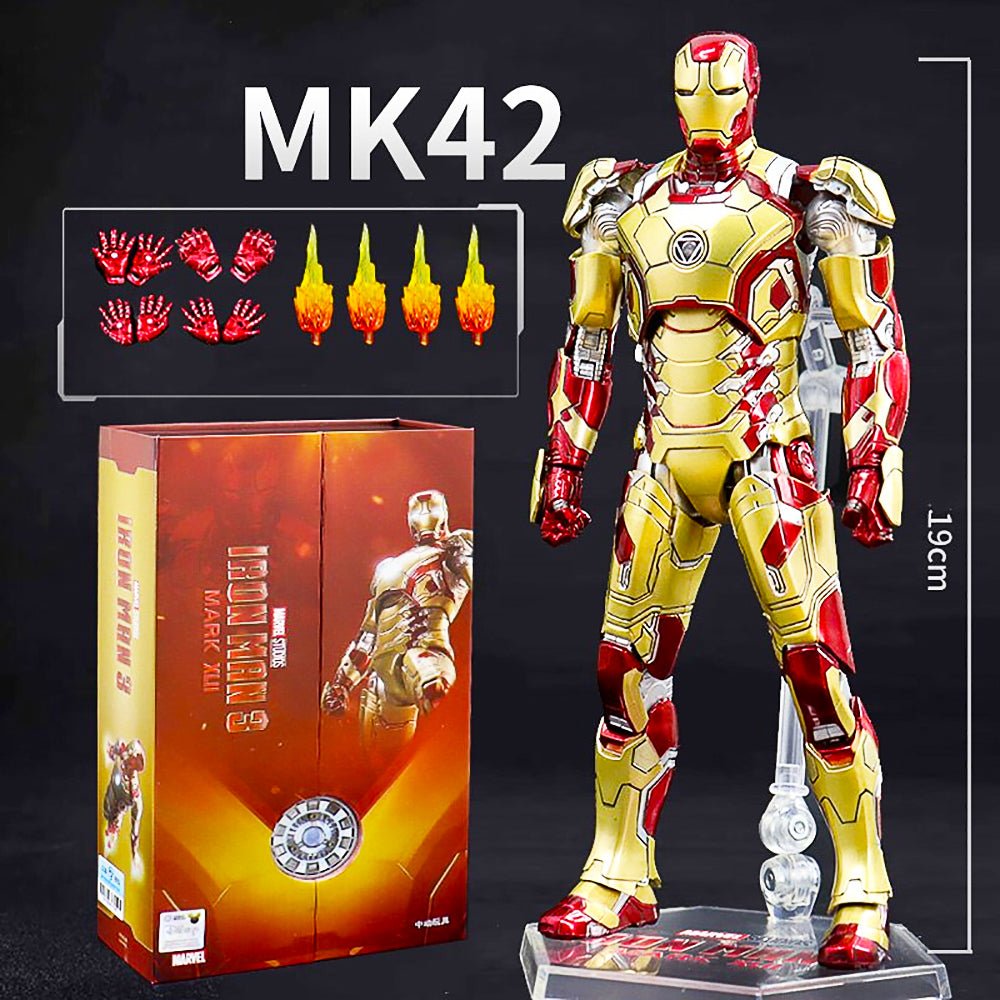 Iron Man Action ZD Original Tony Stark Model Action Figure T71 - Lusy Store