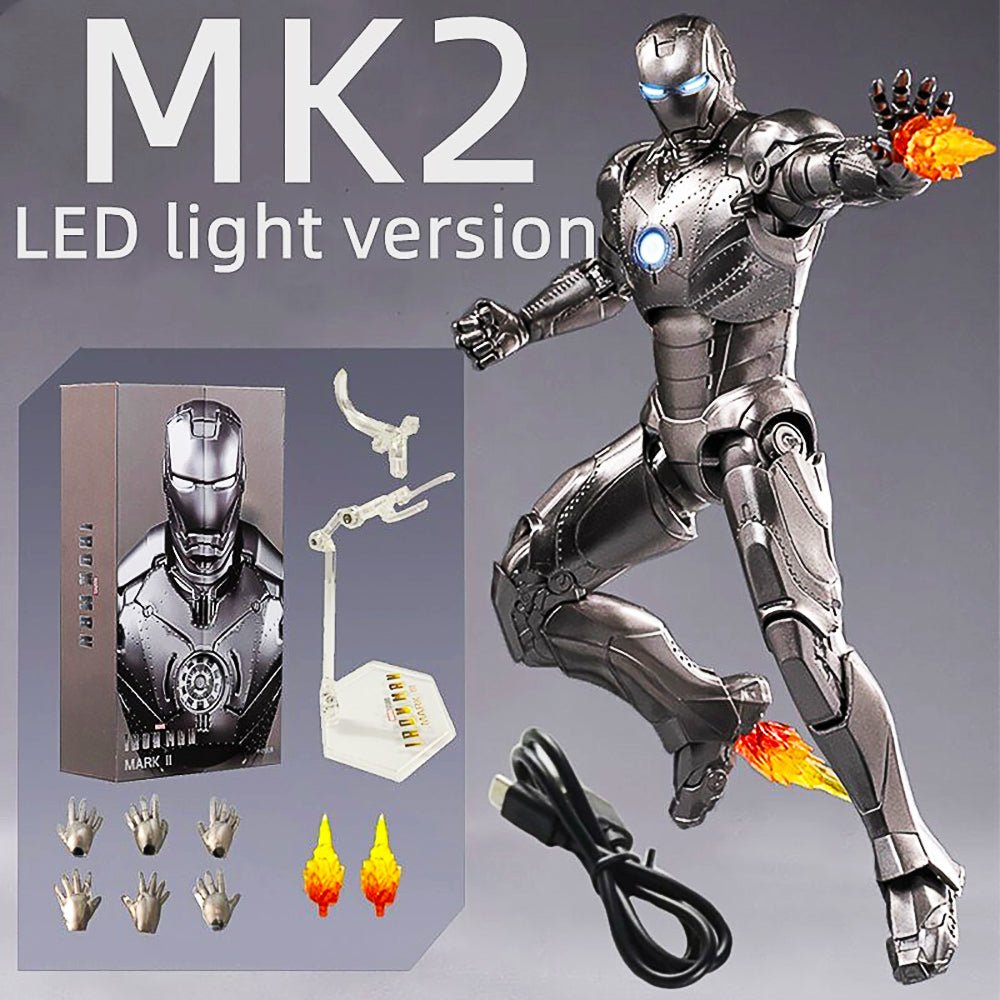 Iron Man Action ZD Original Tony Stark Model Action Figure T71 - Lusy Store