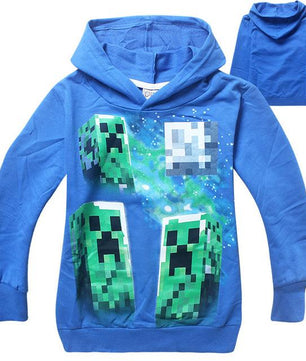 Jacket Minecraft Baby Girls Boys Autumn winter Kids clothes - Lusy Store