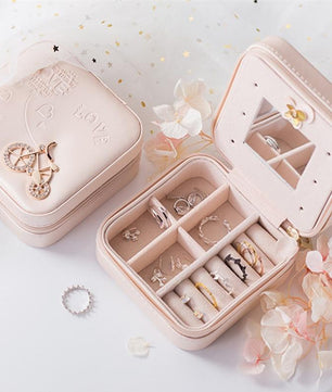 Jewelry Packaging Box Casket Box For Exquisite Makeup Case Cosmetics Beauty Organizer - Lusy Store