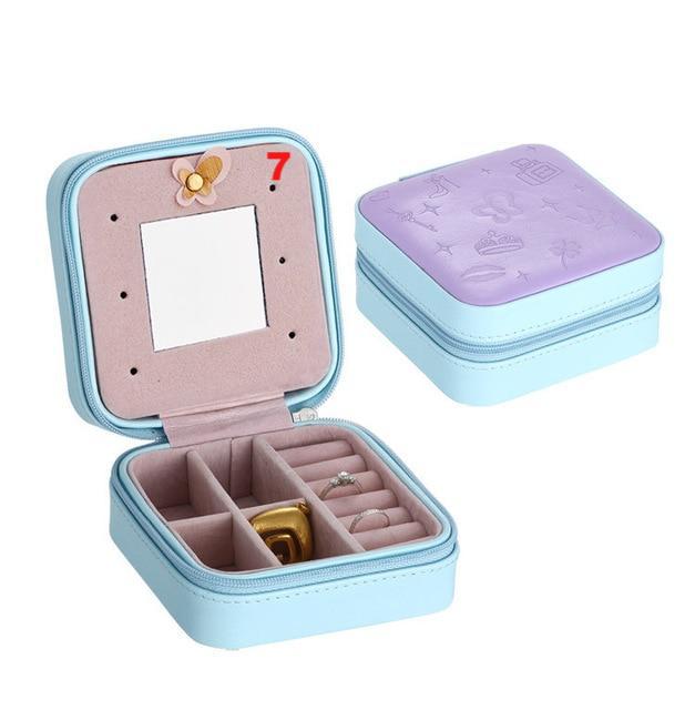 Jewelry Packaging Box Casket Box For Exquisite Makeup Case Cosmetics Beauty Organizer - Lusy Store