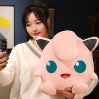 Jigglypuff Plush Big Pokemon Plush Toy Kawaii Pillow Kids Gift - Lusy Store LLC