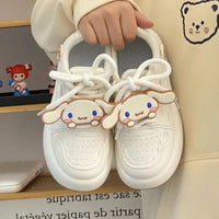 Kawaii Sanrio Hello Kitty Vulcanized Sneakers Kuromi My Melody Cinnamoroll Animes Comfortable Shoes Casual Couple Sport Shoes - Lusy Store LLC