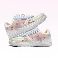 Kawaii Sanrio Hello Kitty Vulcanized Sneakers Kuromi My Melody Cinnamoroll Animes Comfortable Shoes Casual Couple Sport Shoes - Lusy Store LLC