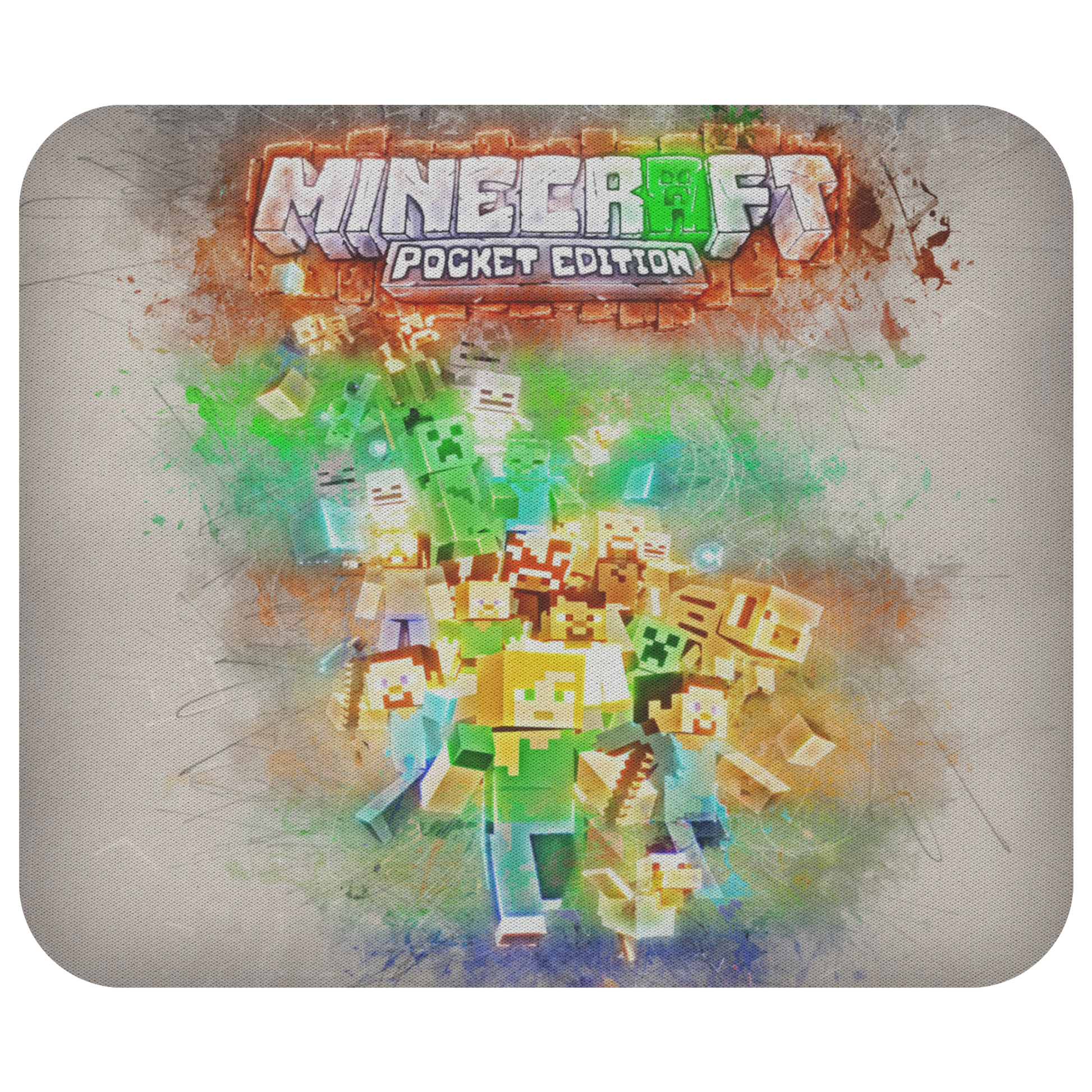 Minecraft Mouse Pad Grunge B102 - Lusy Store
