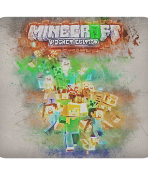 Minecraft Mouse Pad Grunge B102 - Lusy Store