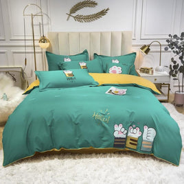 Kids Bedding Sets 60 Long-Staple Cotton Satin Embroidery E1790 - Lusy Store