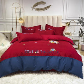 Kids Bedding Sets 60 Long-Staple Cotton Satin Embroidery E1799 - Lusy Store