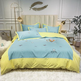 Kids Bedding Sets 60 Long-Staple Cotton Satin Embroidery E1800