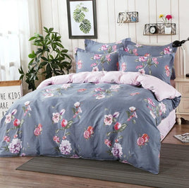 Kids Bedding Sets Cotton Home Textile Bedding Student Dormitory Sheets Grey