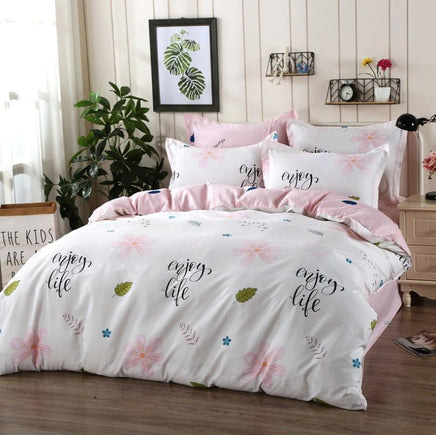 Kids Bedding Sets Cotton Home Textile Bedding Student Dormitory Sheets BD1567 - Lusy Store