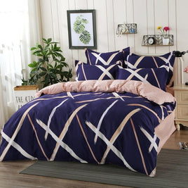 Kids Bedding Sets Cotton Home Textile Bedding Student Dormitory Sheets BD1572 Grey