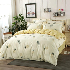 Kids Bedding Sets Cotton Home Textile Bedding Student Dormitory Sheets BD1576 Grey