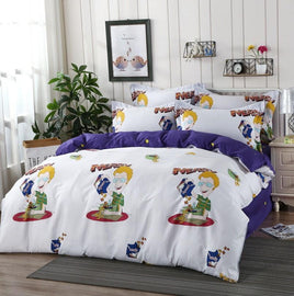 Kids Bedding Sets Cotton Home Textile Bedding Student Dormitory Sheets BD1579 Grey