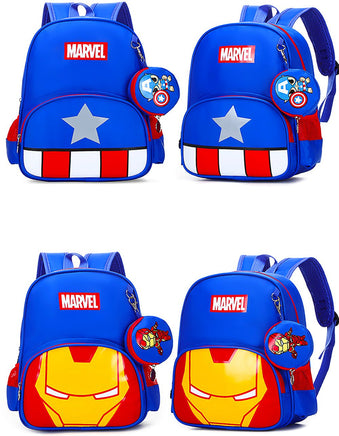 Kindergarten Backpack Boys Girls Spider Man Cartoon Backpack For 4 -13 Year B380 - Lusy Store